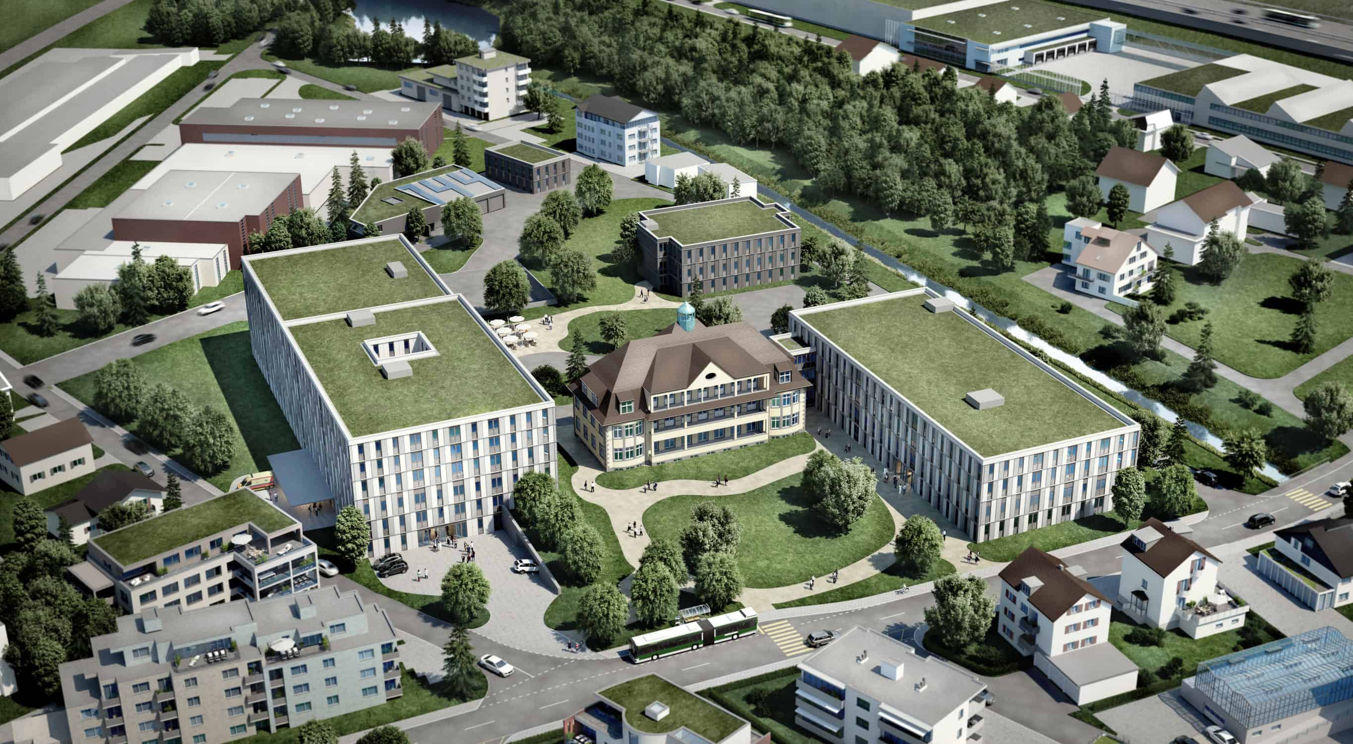 Gesamterneuerung Spital Lachen