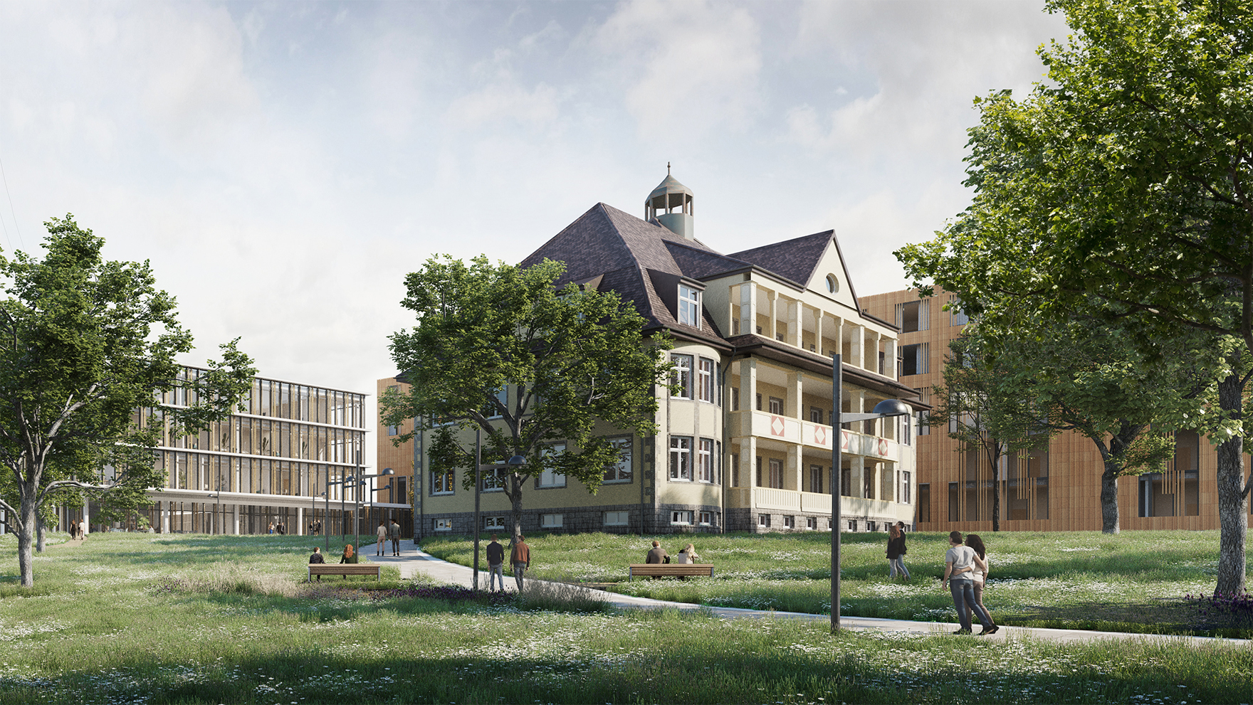 Gesamterneuerung Spital Lachen